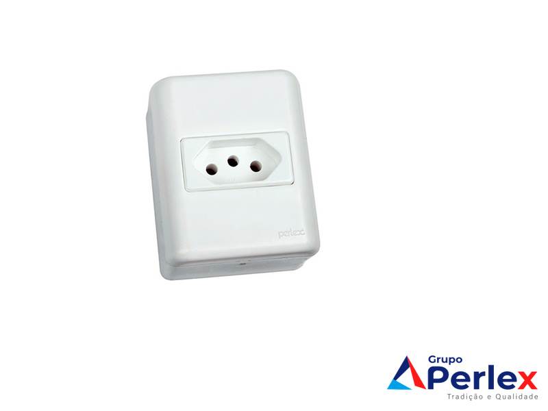 Perlex SISTEMA X TOMADA 2P+T 20A BR PERLEX | Coelho Distribuidor